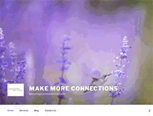 Tablet Screenshot of makemoreconnections.com